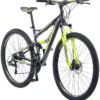 Schwinn Traxion Mountain Bike for Adult Men Women, 29-Inch Wheels, Full Suspension, 24-Speed Shimano Drivetrain, Trigger Shifter, 18-Inch Aluminum Frame, Mechanical Disc Brake,... Schwinn Traxion Mountain Bike for Adult Men Women, 29-Inch Wheels, Full Suspension, 24-Speed Shimano Drivetrain, Trigger Shifter, 18-Inch Aluminum Frame, Mechanical Disc Brake,...
