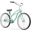 sixthreezero Urban Lady Beach Cruiser Bike, Women's 3 Speed Hybrid Bicycle