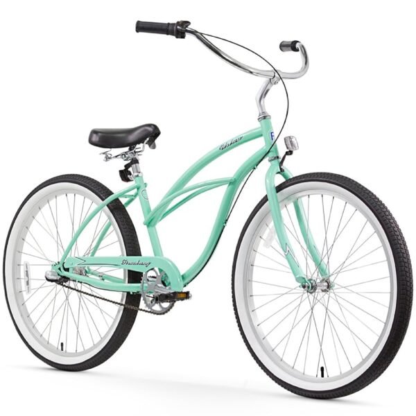sixthreezero Urban Lady Beach Cruiser Bike, Women's 3 Speed Hybrid Bicycle