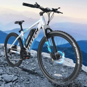 Totem Electric Bike for Adults-26 Electric Mountain Bike-Peak 750W Brushless Motor 20MPH 40 Miles-Lightweight E Bike 46lb Aluminum Frame-Commuting E Bicycle for...