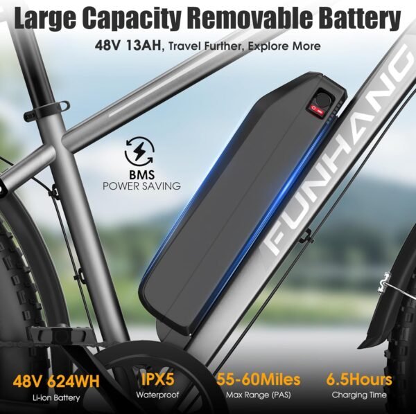 Ultimate Funhang Electric Bike Review: Unleash Adventure with 1000W Power!