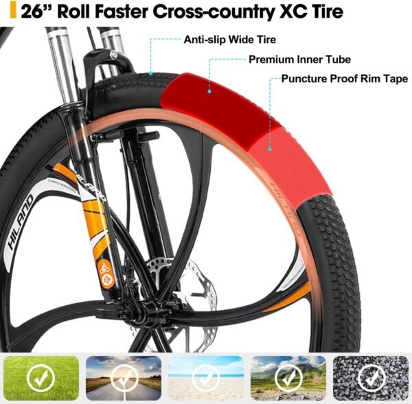 Ultimate HH HILAND Mountain Bike Review for Beginners: Performance and Features Unleashed!