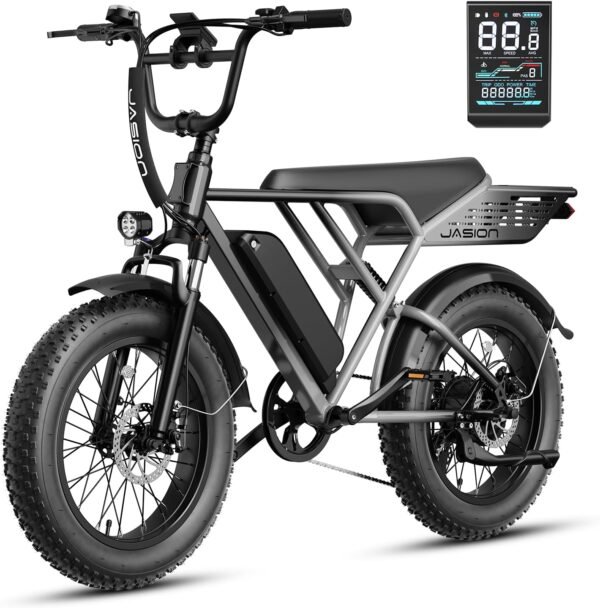 Ultimate Jasion RetroVolt Electric Bike Review: Speed, Comfort, and Adventure Await!