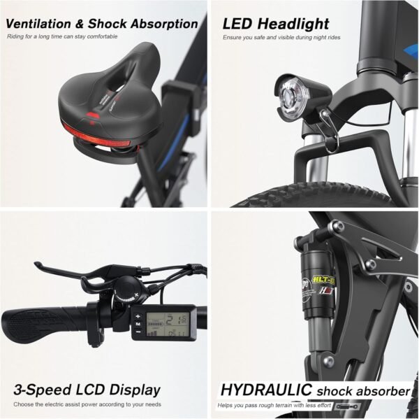 Ultimate Wooken 26" Fat Tire Electric Bike Review for Adventurous Riders