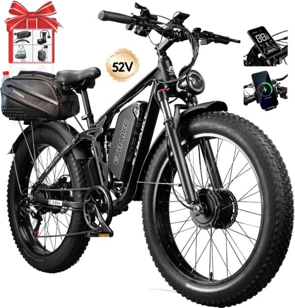 Unleashing Power and Comfort with EYBAIKC Peak 3000W Electric Bike Review