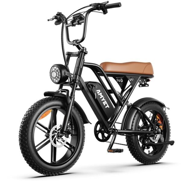 V9-G60 Peak 1500W Ebike, 48V 20Ah(960WH) Removable Battery, 72Miles &32MPH,20" Fat Tire Dirt Bike,7 Speed Gears,Dual Shock Absorber, Adults Electric Bike for Mountains, Snow,...