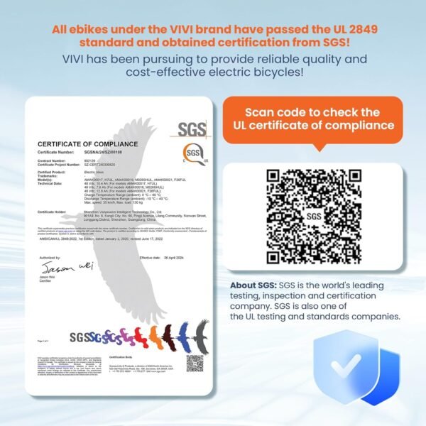 Vivi Electric Bike Review Explore the 780W Power and Comfort Features